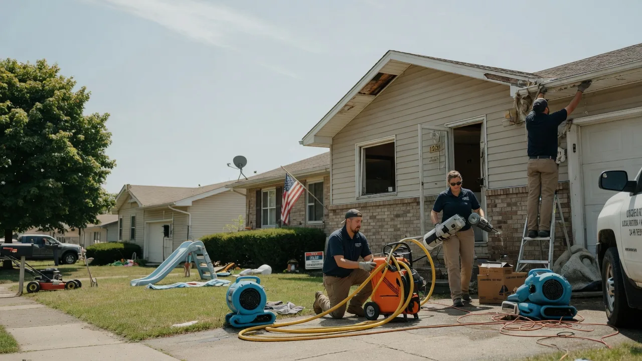 Water Damage Restoration in Kansas near me